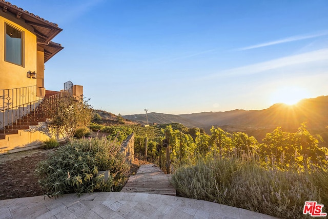 property view of mountains