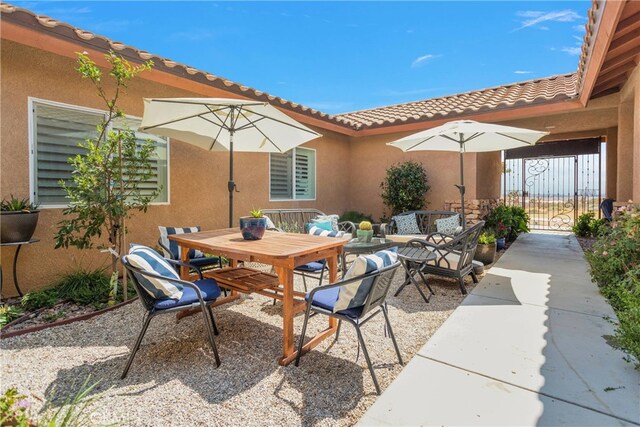 view of patio / terrace