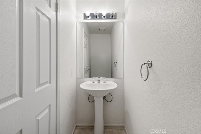 bathroom featuring tile patterned floors