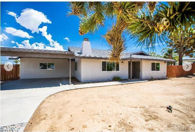 view of ranch-style home