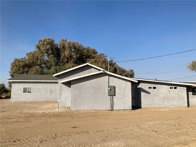 view of side of property