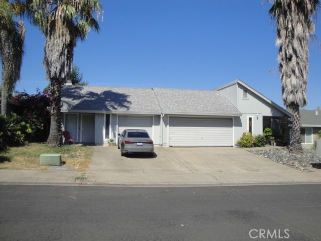 ranch-style house with a garage