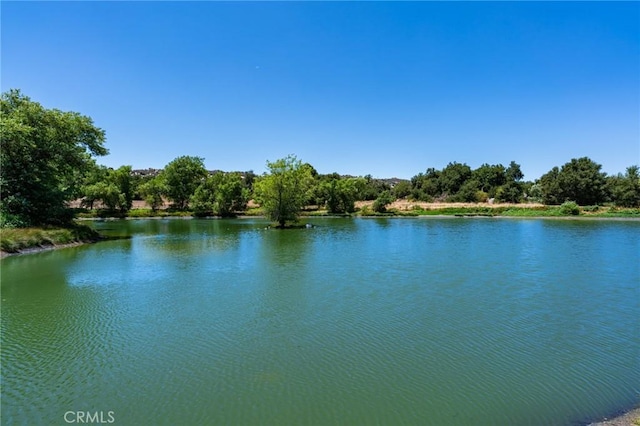 view of water feature