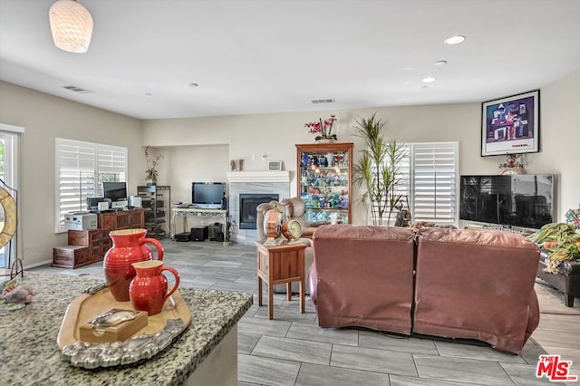 view of living room