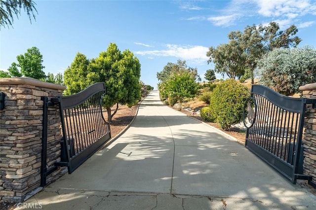 view of gate