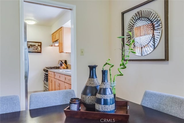 interior space featuring hardwood / wood-style floors