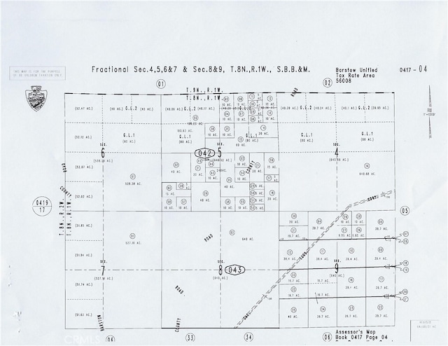 11 Osage, Barstow CA, 92311 land for sale