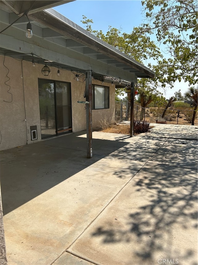 view of patio