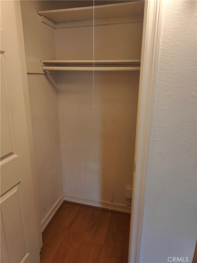 view of closet