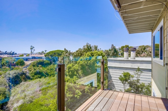 view of deck