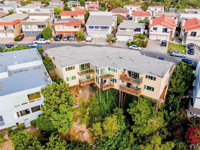 birds eye view of property featuring a residential view