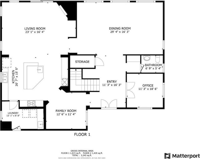 view of layout