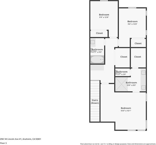 2961 W Lincoln Ave Unit 1, Anaheim, CA 92801 - view of layout