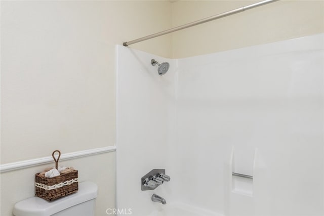 35104 Mesa Grande Dr, Calimesa, CA 92320 - bathroom featuring shower / bathing tub combination and toilet