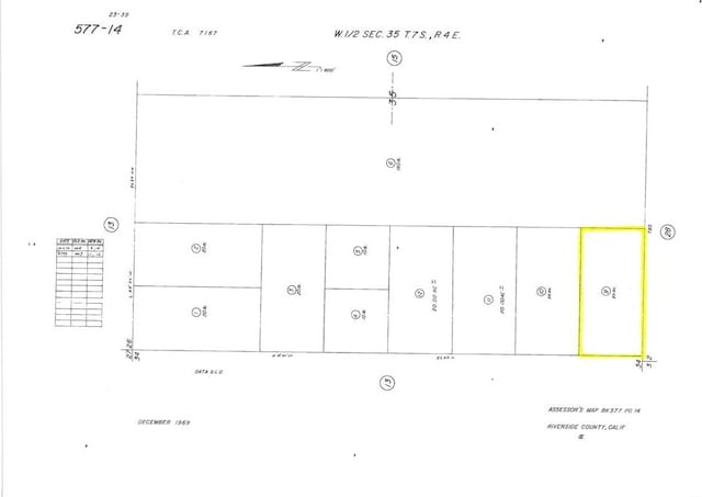 0 Table Mtn, Truck Trail, Anza CA, 92539 land for sale