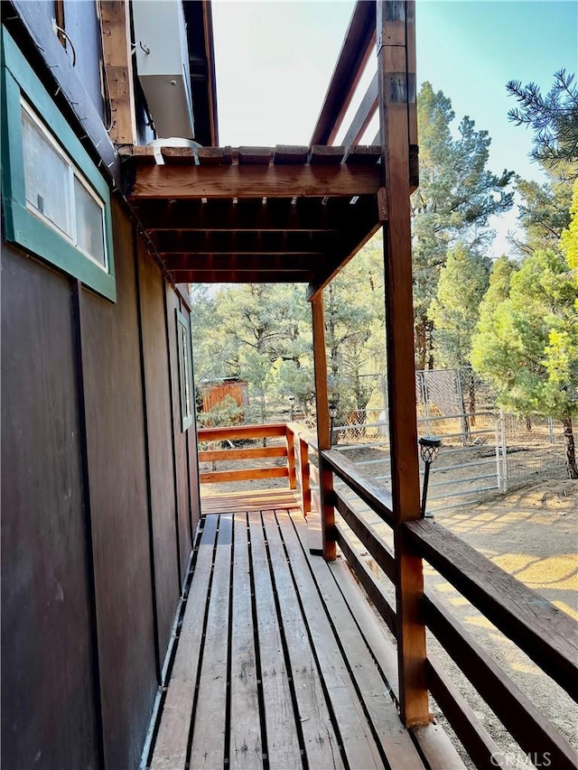 97390 Dome View Ave, Kennedy Meadows, CA 93527 - view of wooden deck