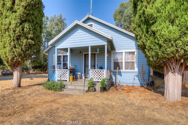 bungalow with a porch