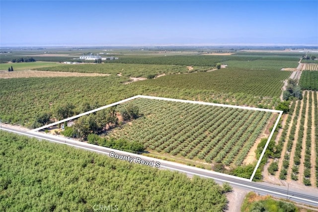 4065 County Rd S, Orland, CA 95963 - view of rural area featuring rows of crops and property parcel outlined