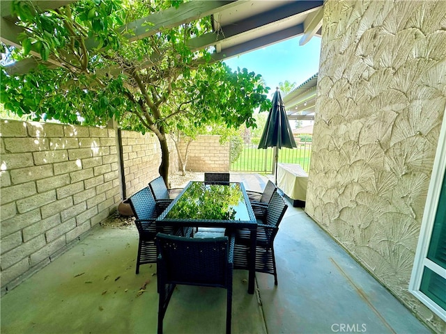 view of patio / terrace