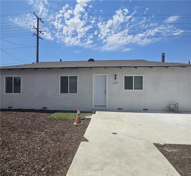 view of back of house