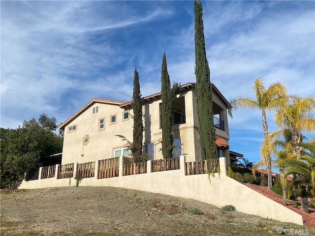 view of rear view of house