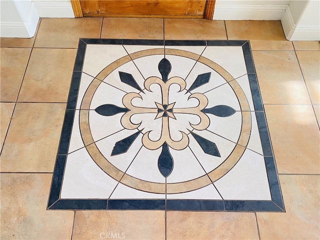 room details featuring tile patterned flooring