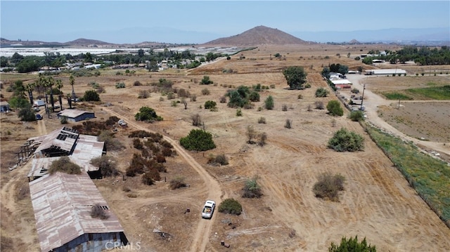 property view of mountains featuring a rural view