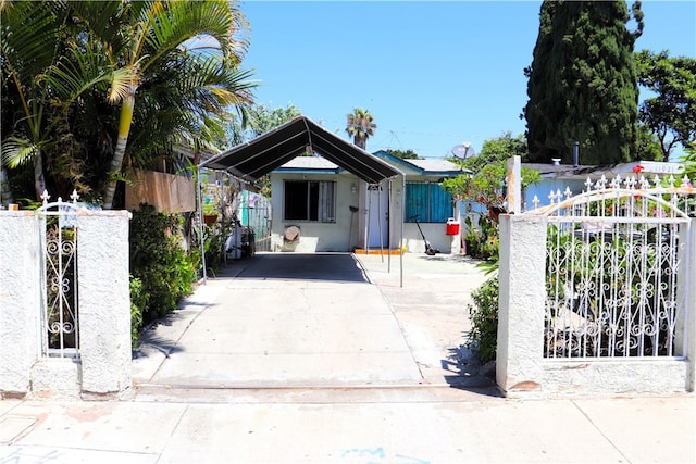 view of bungalow-style house