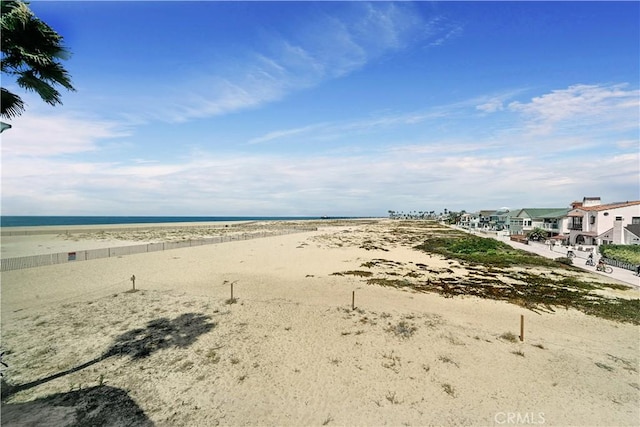 water view with a beach view