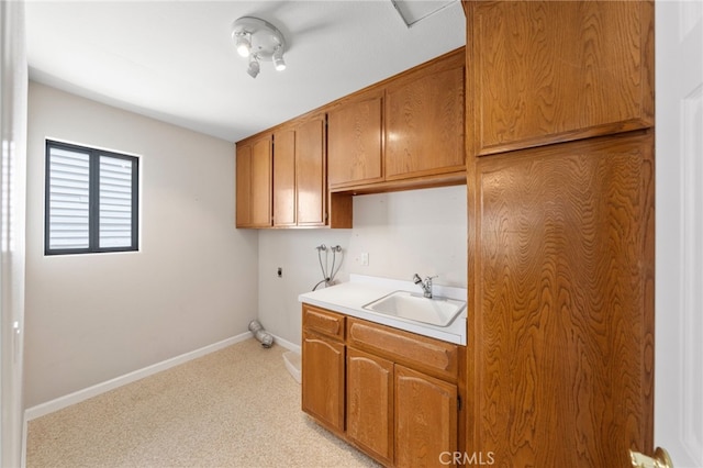 kitchen featuring sink