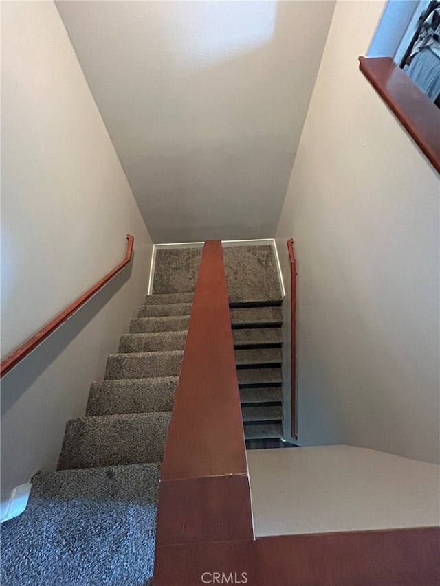 view of stairs