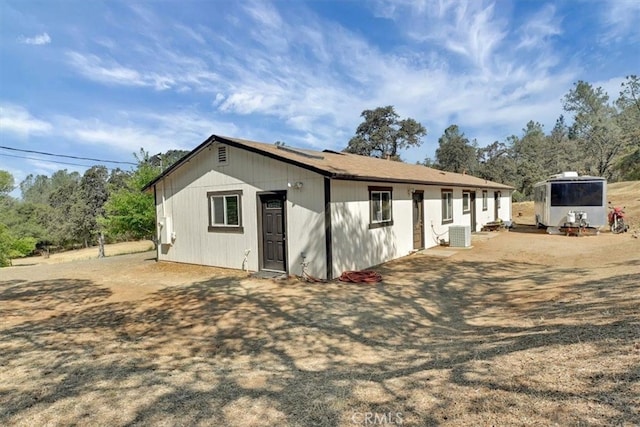 exterior space with central AC unit