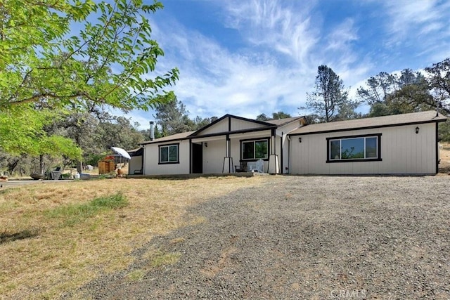 view of ranch-style home