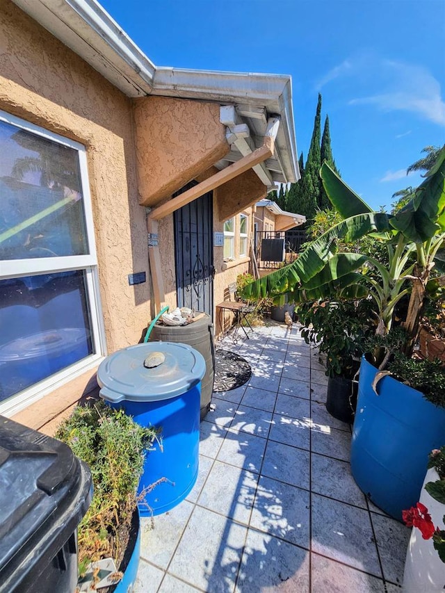 view of patio with cooling unit