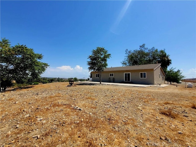 view of back of property