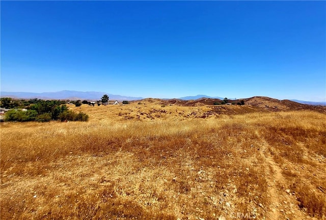 view of mountain feature