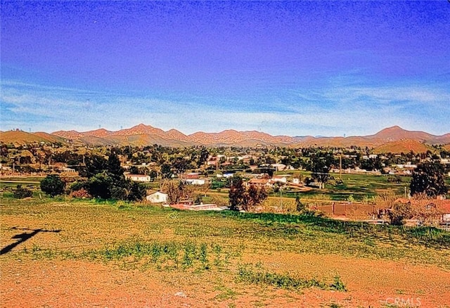 view of mountain feature