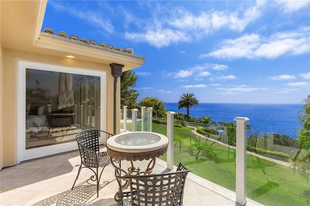 19 Marguerite Dr, Rancho Palos Verdes, CA 90275 - balcony with a water view and a patio