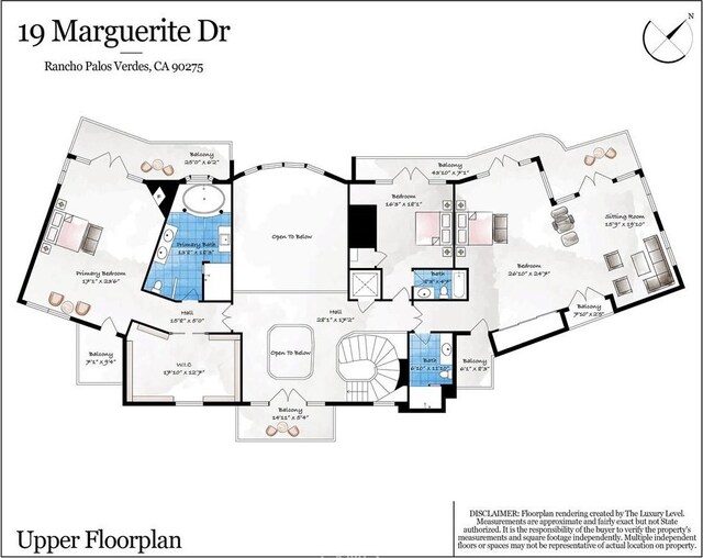 19 Marguerite Dr, Rancho Palos Verdes, CA 90275 - room layout