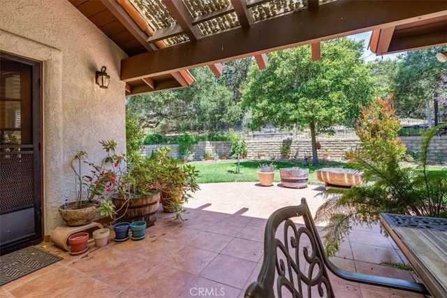 view of patio / terrace