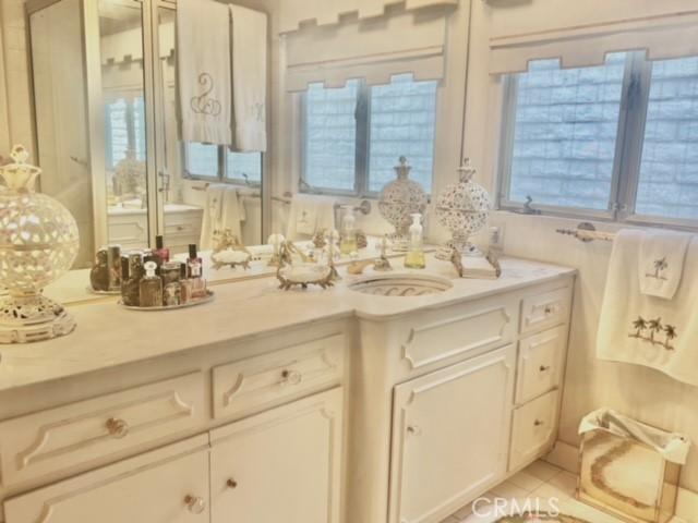 730 Santiago Ave, Long Beach, CA 90804 - bathroom featuring vanity and tile patterned floors