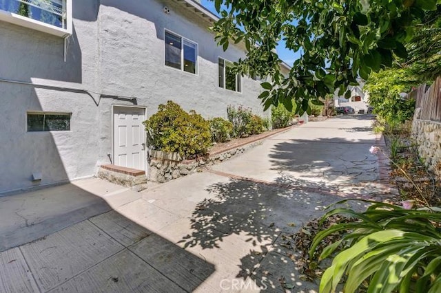 view of street with driveway