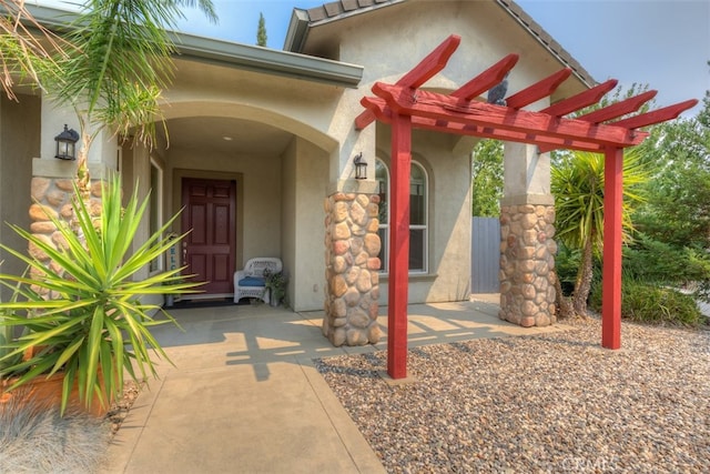 view of property entrance