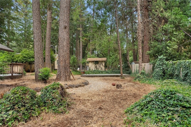 view of yard