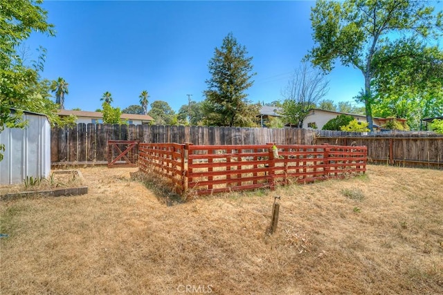 view of yard