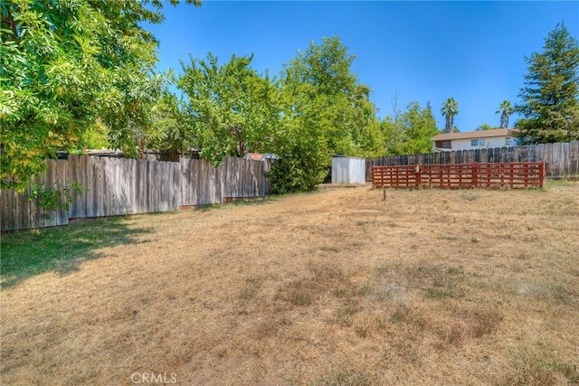 view of yard