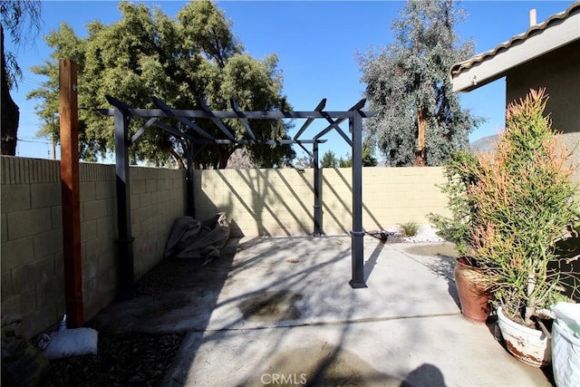 view of patio