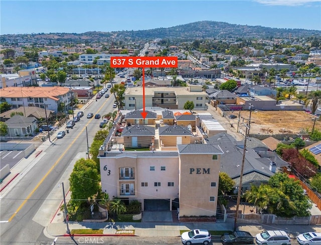 637 S Grand Ave Unit 4, San Pedro, CA 90731 - bird's eye view of a mountain backdrop
