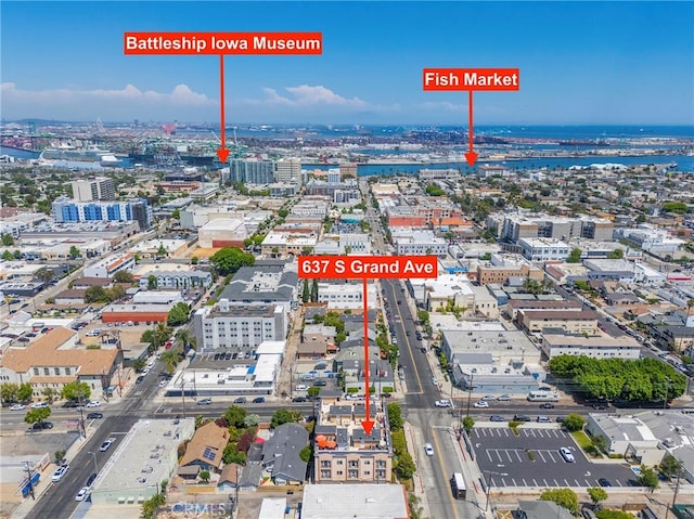 637 S Grand Ave Unit 4, San Pedro, CA 90731 - view of property location featuring nearby urban area and a nearby body of water