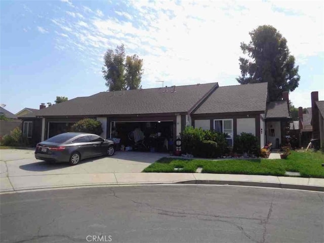 view of ranch-style home